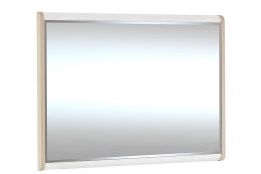 Зеркало панель, модульной системы Сорренто, Ясень Светлый, Кураж (Россия)