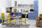 Набор мебели для кухни Капля Белый/Сизый 3215, Белый/Сизый, ДСВ Мебель (Россия)