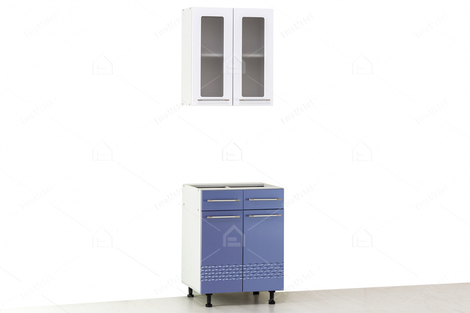 Секция кухонная 600, линейная Капля, БелыйДСВ Мебель (Россия)