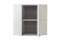 Шкаф кухонный 550, угловой 1Д , модульной системы Капля, Белый, ДСВ Мебель (Россия)