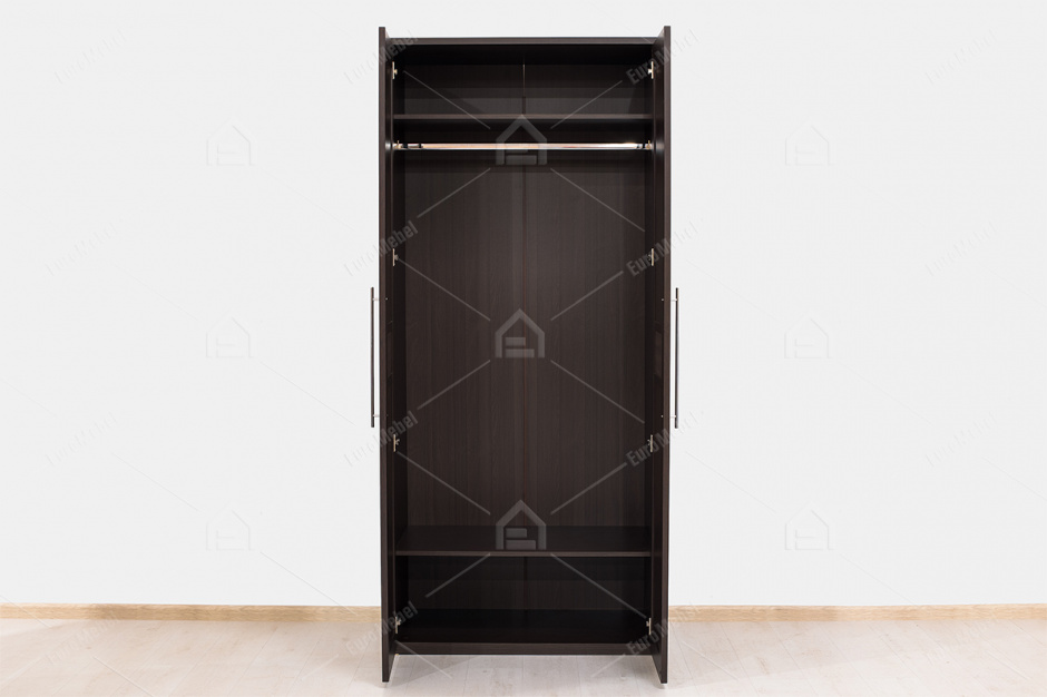 Шкаф для одежды 2Д  (2Д), модульной системы Парма, Венге, Кураж (Россия)