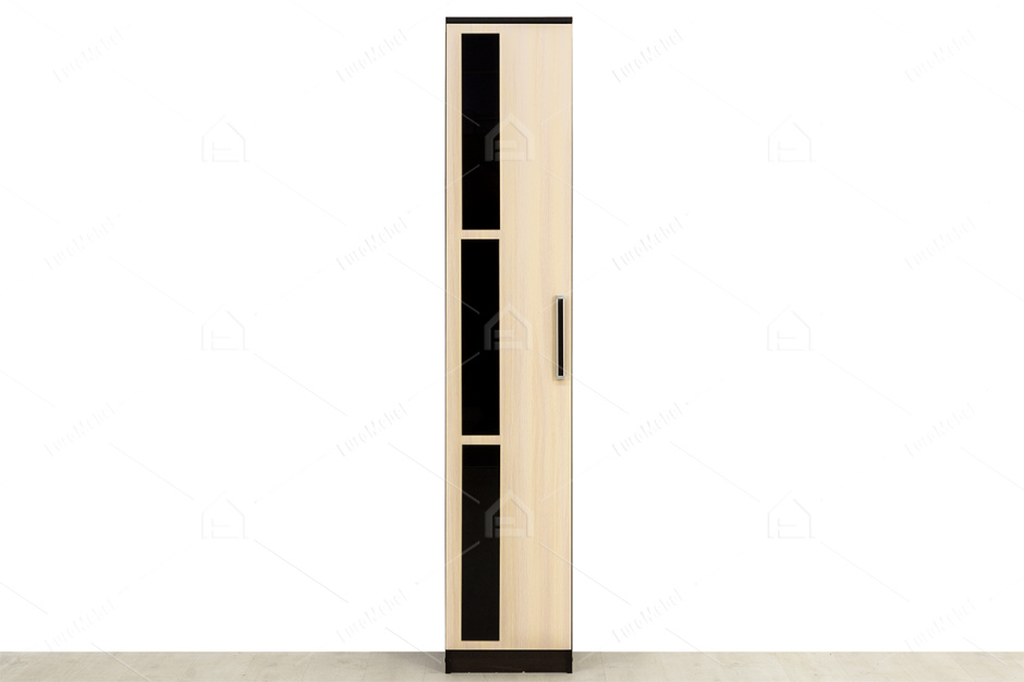 Шкаф пенал 1Д , модульной системы Эдем 2, Дуб Млечный, СВ Мебель (Россия)
