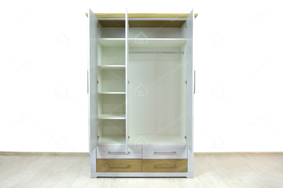 Шкаф для одежды 3Д , коллекции Арсал, Сосна Норвежская, VMV (Украина)