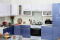 Набор мебели для кухни Капля Белый/Сизый 3215, Белый/Сизый, ДСВ Мебель (Россия)