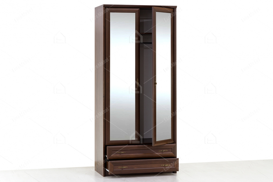 Шкаф для одежды  2Д  коллекции Джоконда, Орех, VMV (Украина)