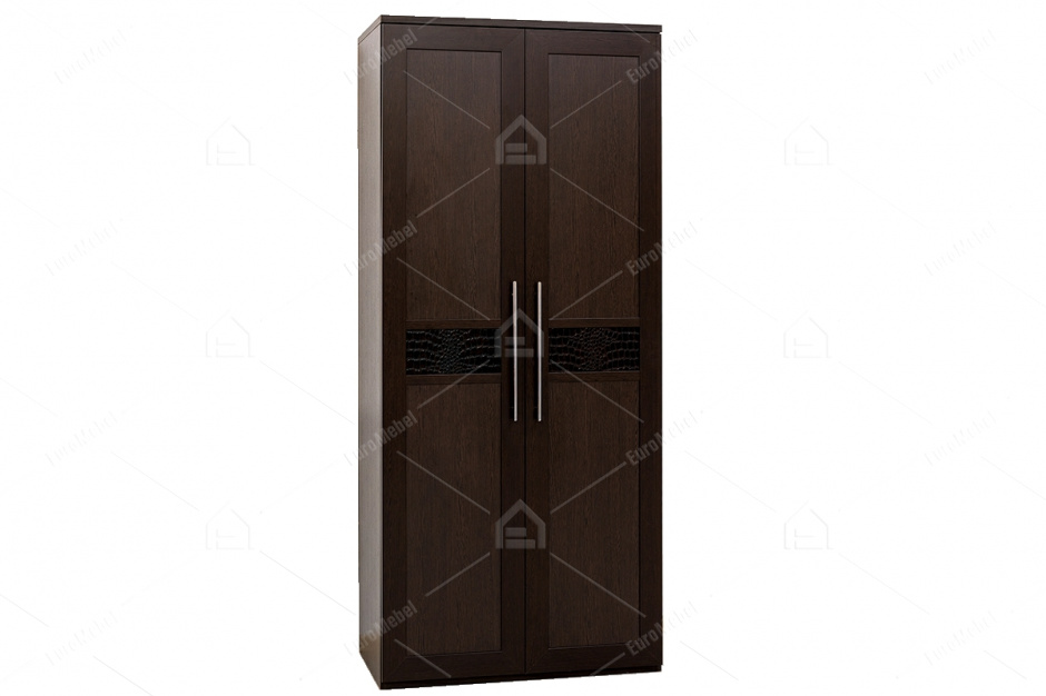 Шкаф для одежды 2Д  (2Д), модульной системы Парма, Венге, Кураж (Россия)