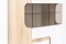 Шкаф витрина 3Д  как часть комплекта Нота 25, Белый, СВ Мебель (Россия)