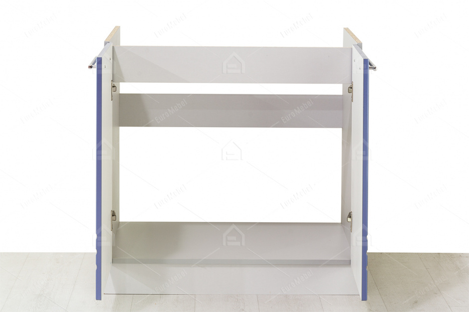 Шкаф под мойку 800, 2Д , модульной системы Капля, Сизый, ДСВ Мебель (Россия)