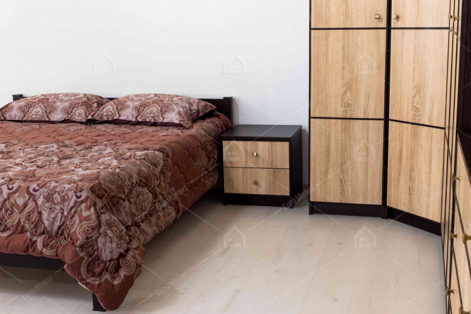 Набор мебели для спальни Фантазия 2028, Дуб Сонома, MEBEL SERVICE (Украина)