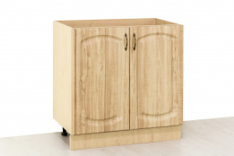 Шкаф кухонный 800, 2Д  как часть комплекта Паула, Береза, MEBEL SERVICE (Украина)