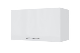 Шкаф над газом 600, 1Д  как часть комплекта Волна, Белый Глянец, СВ Мебель (Россия)