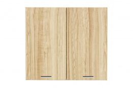 Шкаф кухонный 800, 2Д  как часть комплекта Карамель, Дуб Сонома, СВ Мебель (Россия)