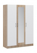 Шкаф для одежды 3Д  как часть комплекта Алена, Белый, Империал (Россия)
