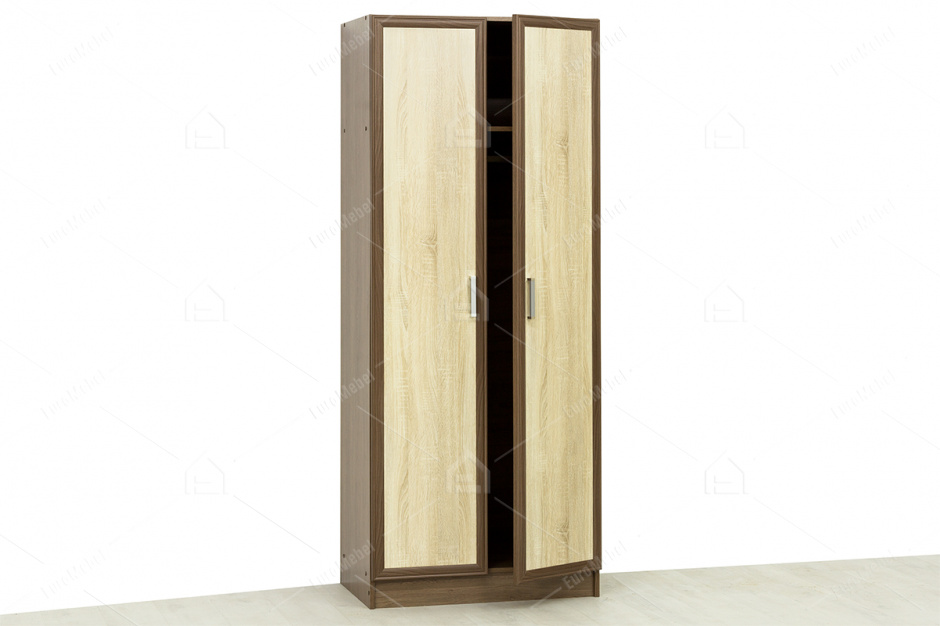 Шкаф для одежды приставной 2Д  как часть комплекта Юниор, Дуб Сонома, Астрид-Мебель (Россия)