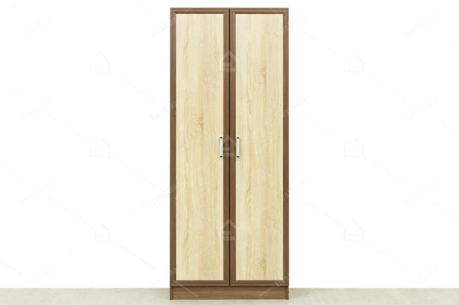 Шкаф для одежды приставной 2Д  как часть комплекта Юниор, Дуб Сонома, Астрид-Мебель (Россия)
