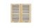 Шкаф кухонный 800, 2Д  как часть комплекта Карамель, Дуб Сонома, СВ Мебель (Россия)