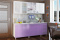 Комплект мебели для кухни Люкс Акварель 2000, Фиолетовый/Белый, БТС(Россия)