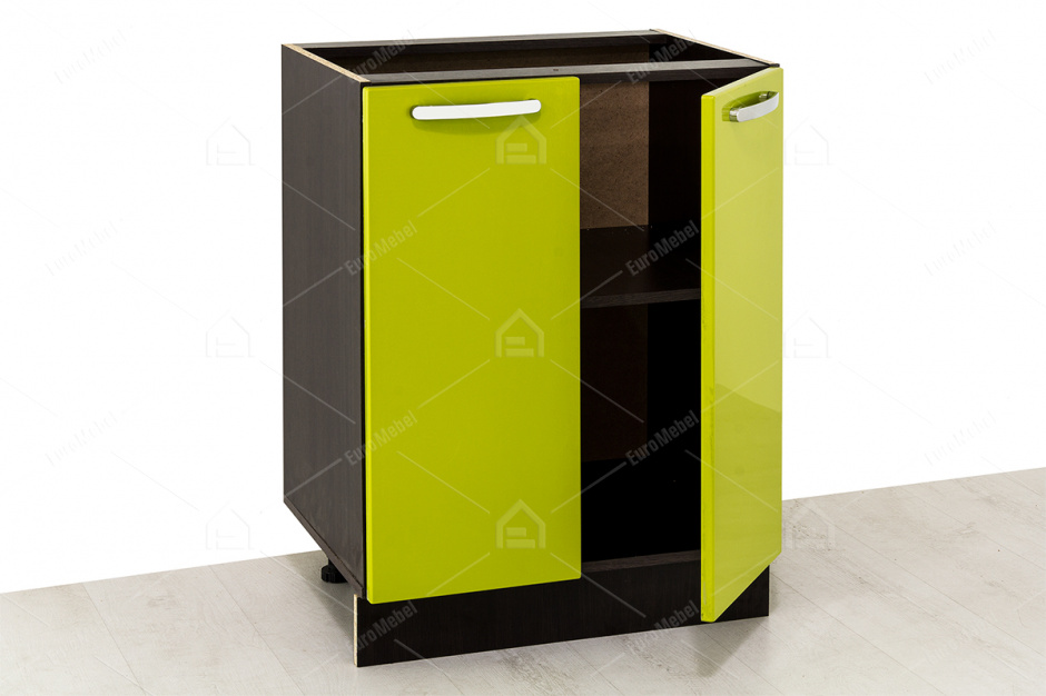 Шкаф-стол 600,  2Д  как часть комплекта Гамма, Олива, MEBEL SERVICE (Украина)
