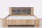 Кровать двуспальная как часть комплекта Лагуна 2, Сосна Джексон, СВ Мебель (Россия)