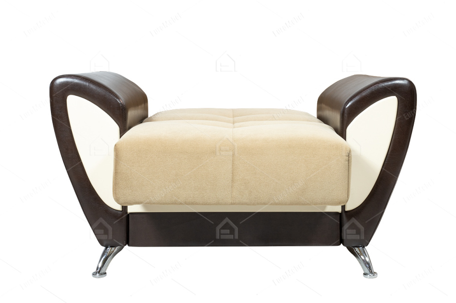 Кресло традиционное раскладной как часть комплекта Сиеста 3, Ника04/Ecotex213/Ecotex109, АСМ Элегант (Россия)