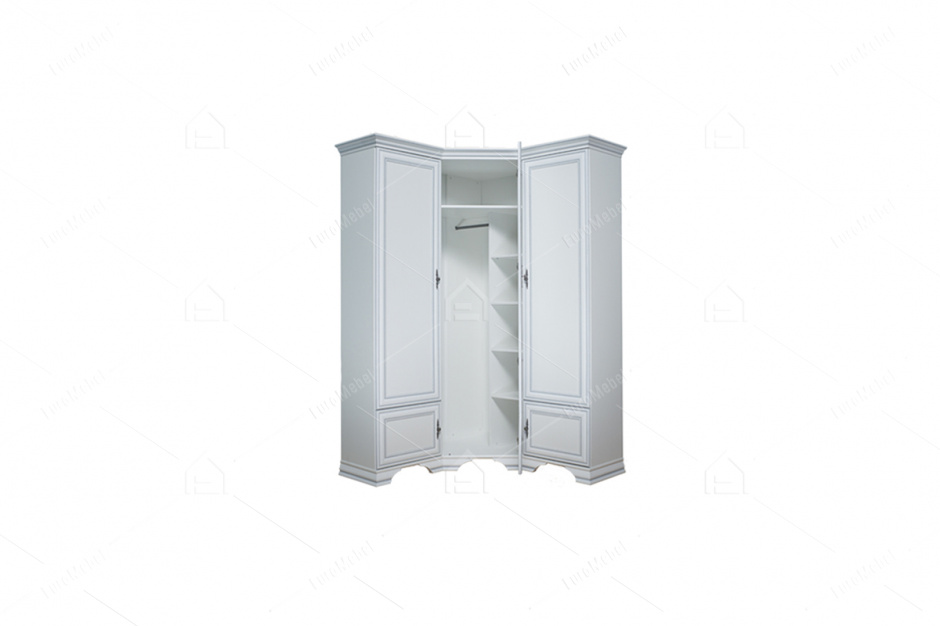 Шкаф для одежды 5Д , коллекции Кентаки, Белый, БРВ Брест (Беларусь)