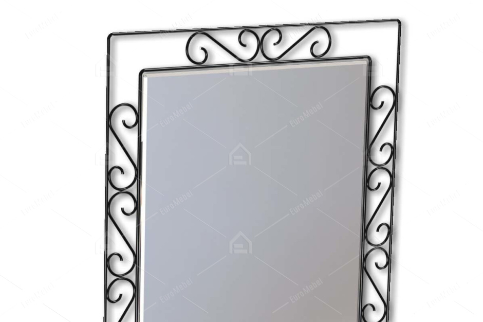 Зеркало в раме Грация 628, Чёрный, Шефилтон (Россия)