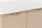 Шкаф-стол 800, 2Д , модульной системы Волна, Капучино, СВ Мебель (Россия)