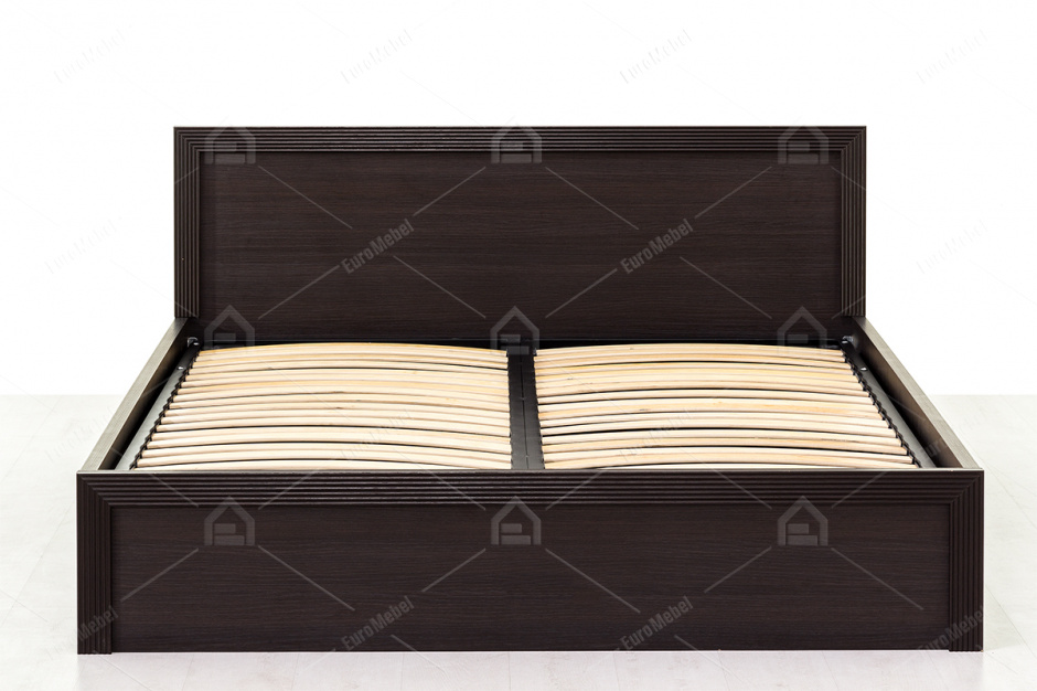 Кровать двуспальная (Monte 160 с подъемником)  с подъемным механизмом, коллекции Монте, Дуб Ниагара, Анрэкс (Беларусь)