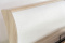 Кровать двуспальная  с подъемным механизмом, модульной системы Сорренто, Кайман Белый с золотой патиной, Кураж (Россия)