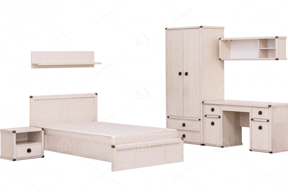 Набор мебели для детской Магеллан Сосна винтаж 5641, Сосна Винтаж, Анрэкс (Беларусь)