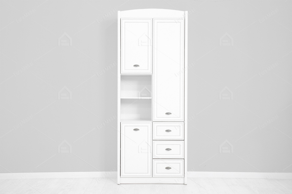 Шкаф для одежды 3Д , коллекции Салерно, Белый Белый, БРВ Брест (Беларусь)