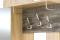 Визит 1, Вешалка с зеркалом Левая, Дуб сонома/Сосна джексон, СВ Мебель
