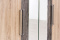 Шкаф для одежды 2Д  как часть комплекта Лагуна 2, Сосна Джексон, СВ Мебель (Россия)