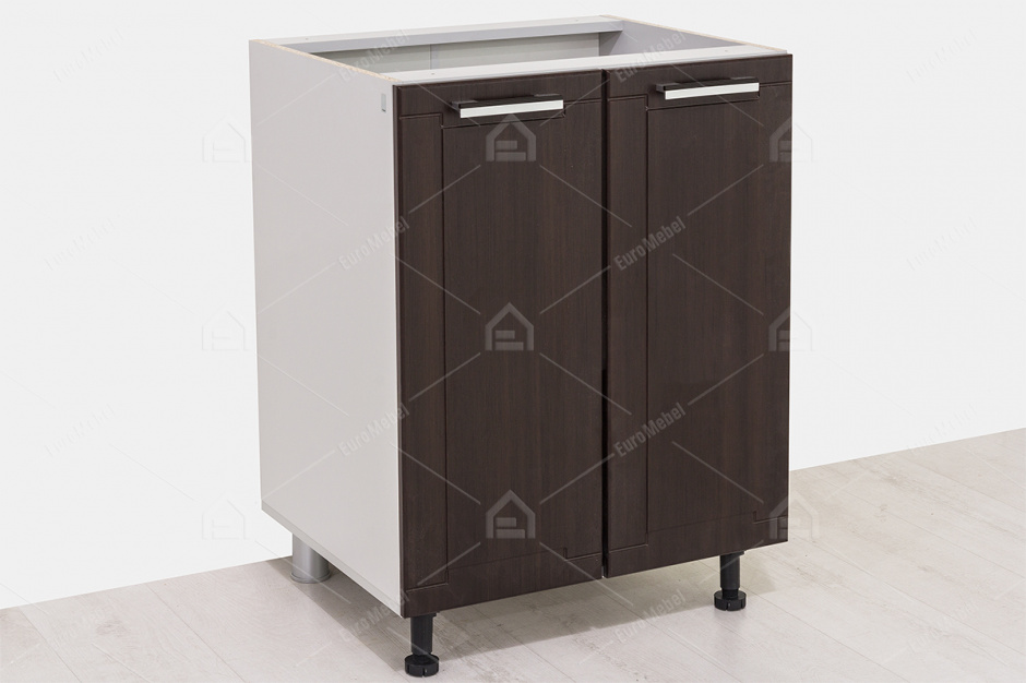 Шкаф-стол 600, 2Д  как часть комплекта Геометрия, Дуб Венге, СВ Мебель (Россия)
