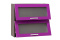 Шкаф витрина 800,  2Д  как часть комплекта Гамма, Фиолетовый, MEBEL SERVICE (Украина)