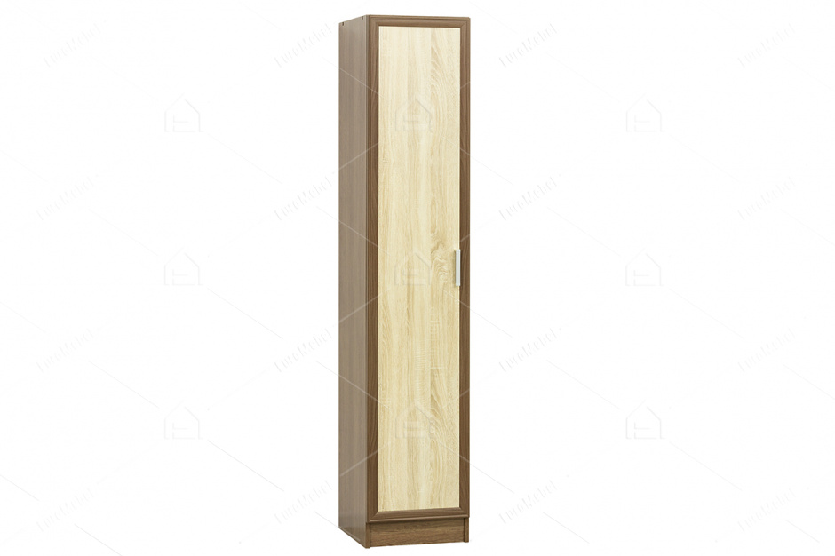 Шкаф пенал приставной 1Д  как часть комплекта Юниор, Дуб Сонома, Астрид-Мебель (Россия)