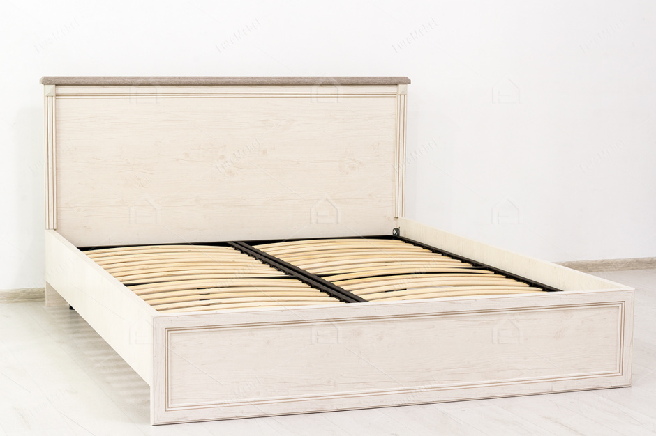 Кровать двуспальная (Monako 180), коллекции Монако, Сосна Винтаж, Анрэкс (Беларусь)
