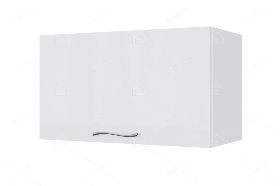 Шкаф над газом 600, 1Д  как часть комплекта Волна, Белый, СВ Мебель (Россия)