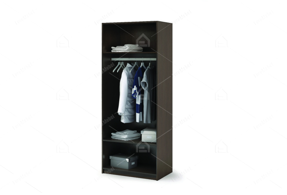 Шкаф для одежды 2Д , коллекции Вегас, Белый Глянец, Стендмебель (Россия)