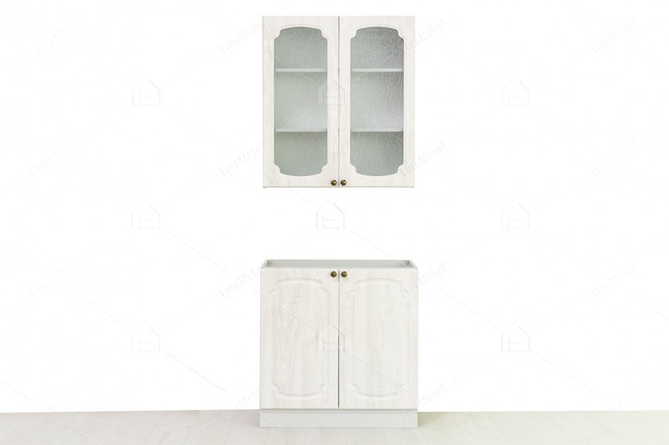 Секция кухонная 800, линейная Классика, Сосна БелыйСВ Мебель (Россия)