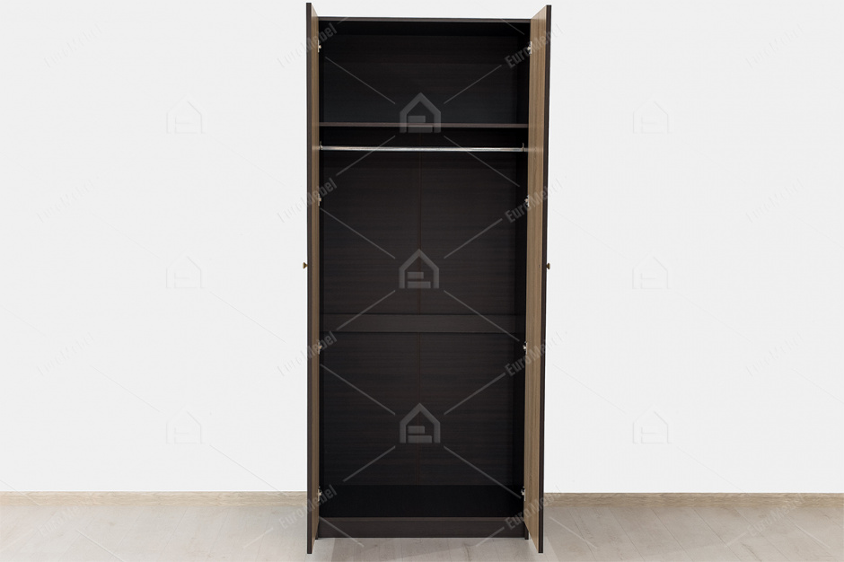 Шкаф для одежды 2Д  как часть комплекта Фантазия, Дуб Самоа, MEBEL SERVICE (Украина)