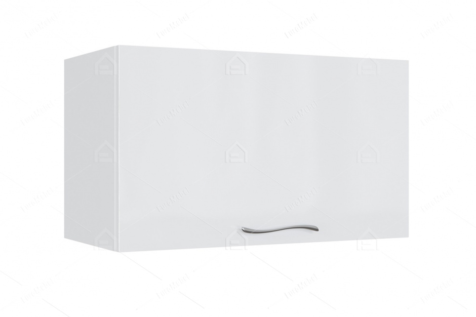 Шкаф над газом 500, 1Д  как часть комплекта Волна, Белый, СВ Мебель (Россия)
