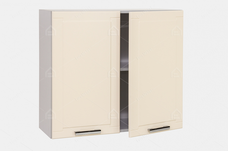Шкаф кухонный 800, 2Д , модульной системы Геометрия, Ваниль/Венге, СВ Мебель (Россия)