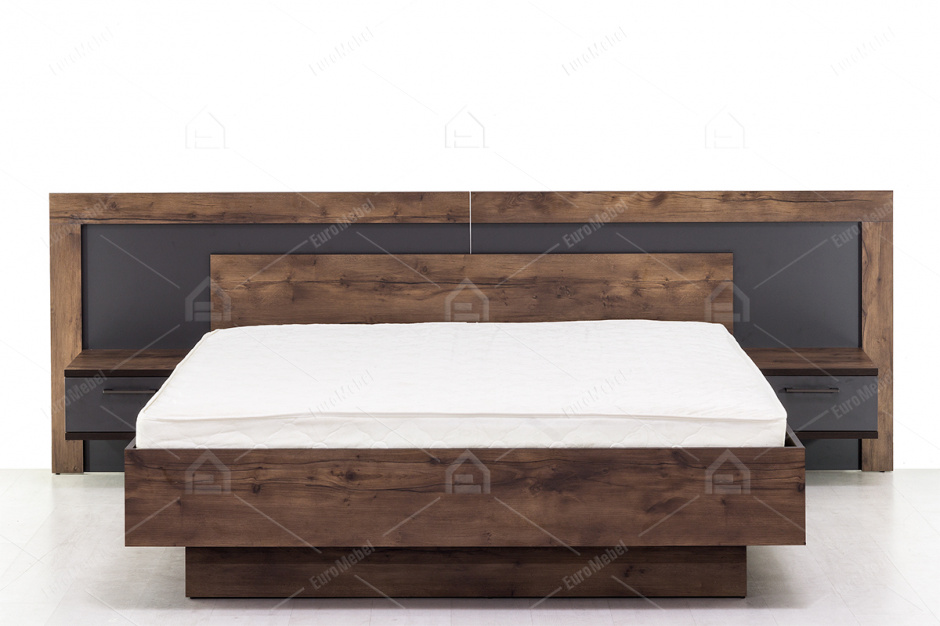 Кровать двуспальная как часть комплекта Вирджиния, Таксус, Май Стар (Беларусь)