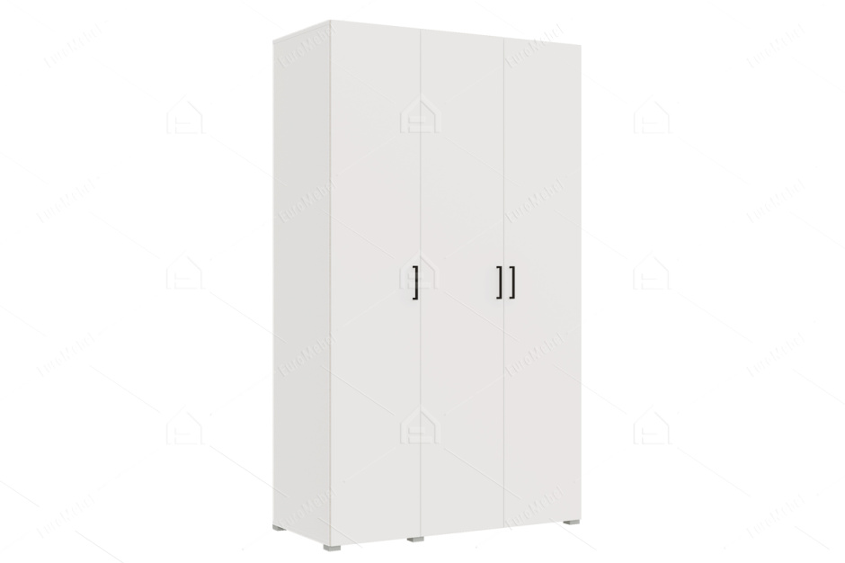Шкаф для одежды 3Д  Арландо, Белый, Горизонт (Россия)