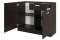 Шкаф-стол 1100, 2Д  как часть комплекта Розалия, Дуб Венге, СВ Мебель (Россия)