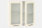 Шкаф витрина 800, 2Д , модульной системы Геометрия, Ваниль/Венге, СВ Мебель (Россия)