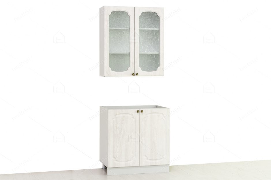 Секция кухонная 800, линейная Классика, Сосна БелыйСВ Мебель (Россия)