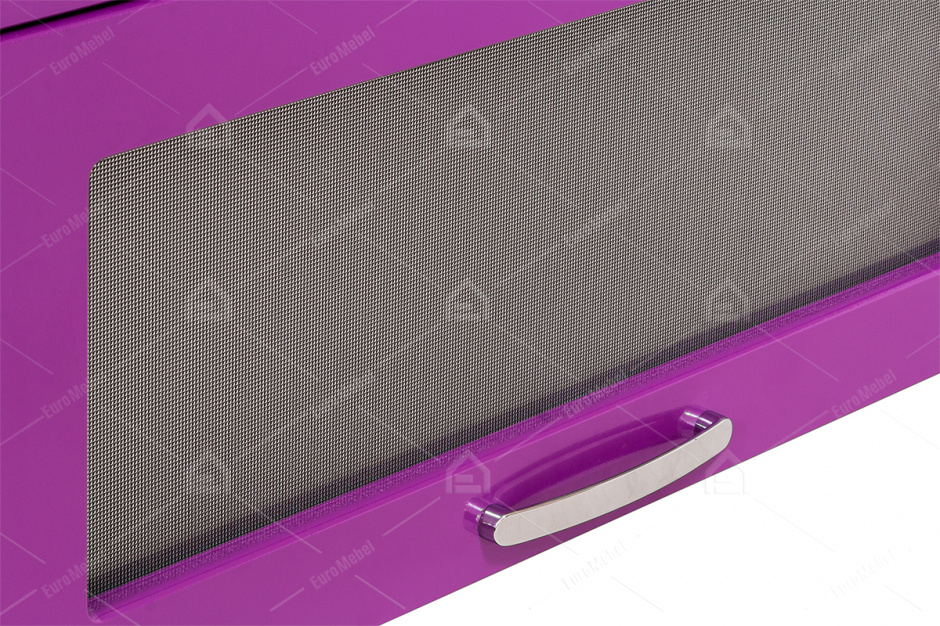 Шкаф витрина 800,  2Д  как часть комплекта Гамма, Фиолетовый, MEBEL SERVICE (Украина)
