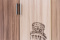 Шкаф для одежды 2Д , модульной системы Город, Ясень Шимо светлый/Шимо темный, СВ Мебель (Россия)